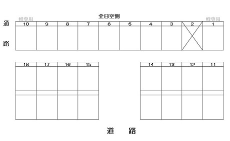 松島町Ｔパーキングの間取り図