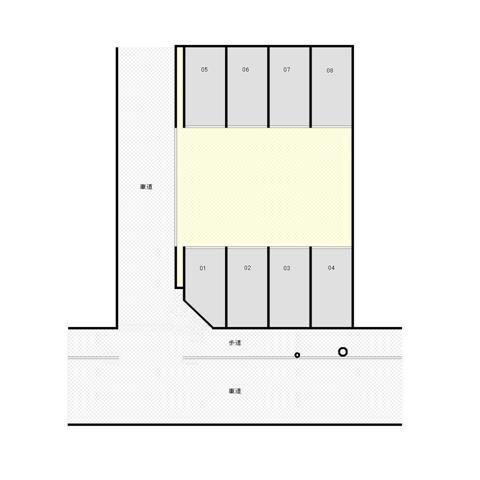 助田町Kパーキングの間取り図