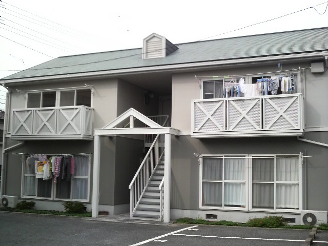 パステル郡Ａ棟の外観