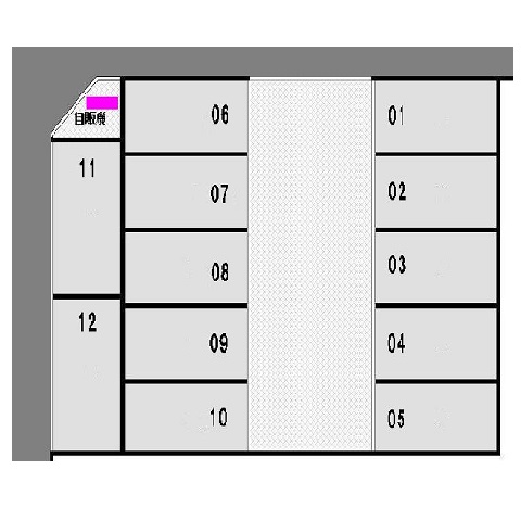 松山町2丁目Uパーキングの間取り図