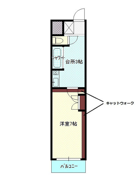 ビバライフ開の間取り図