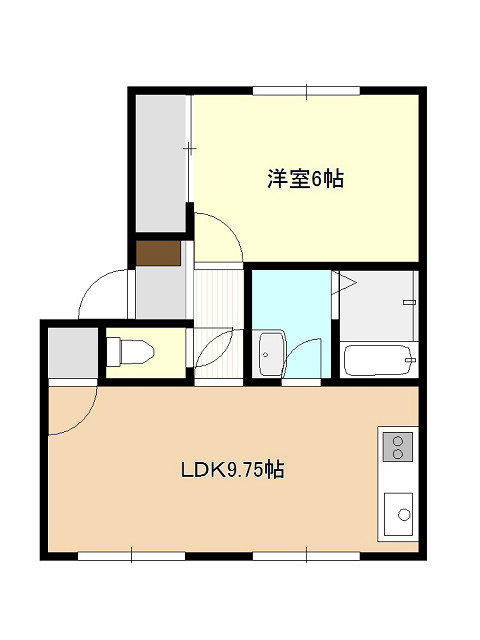 ビバライフ下条の間取り図