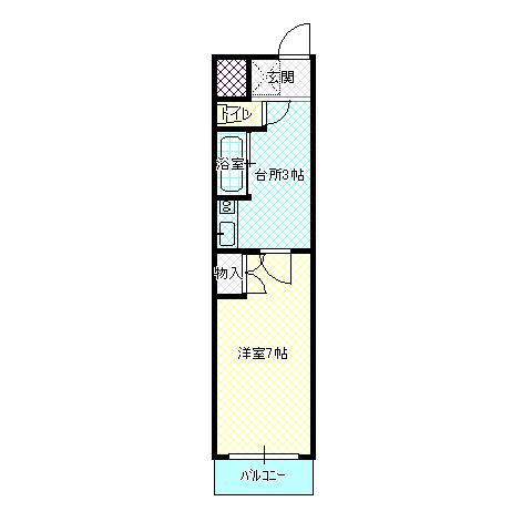 ビバライフ開の間取り図