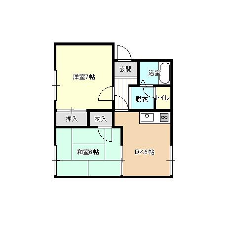 ほうれんそうの間取り図