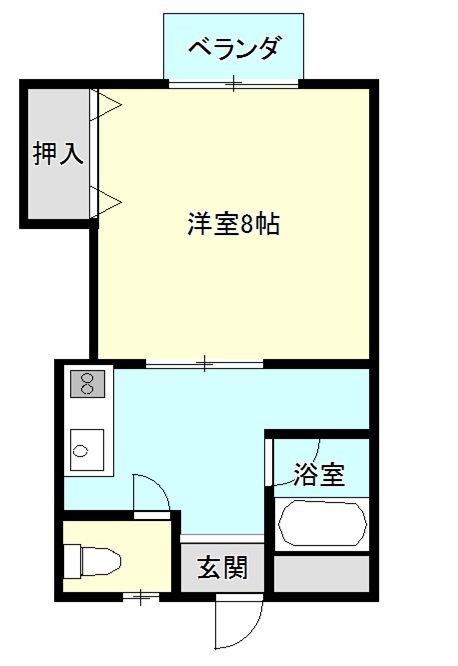 ドリームハイツの間取り図