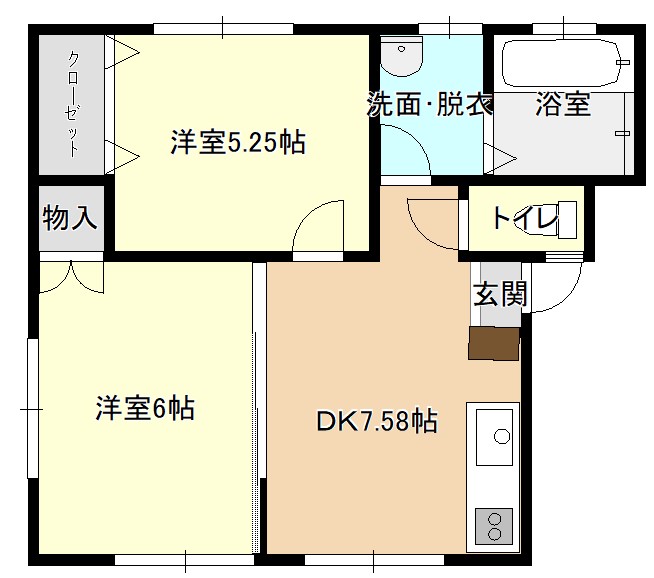 サンエルムの間取り図