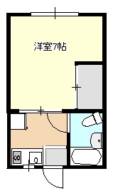 ハイツARIMOTOの間取り図