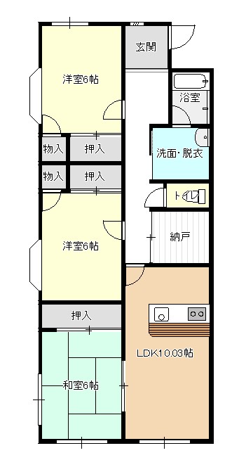 藤丸ビルの間取り図