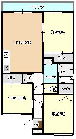 エポックミハルの間取り図