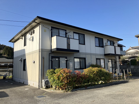 シャルマンＢ棟の外観