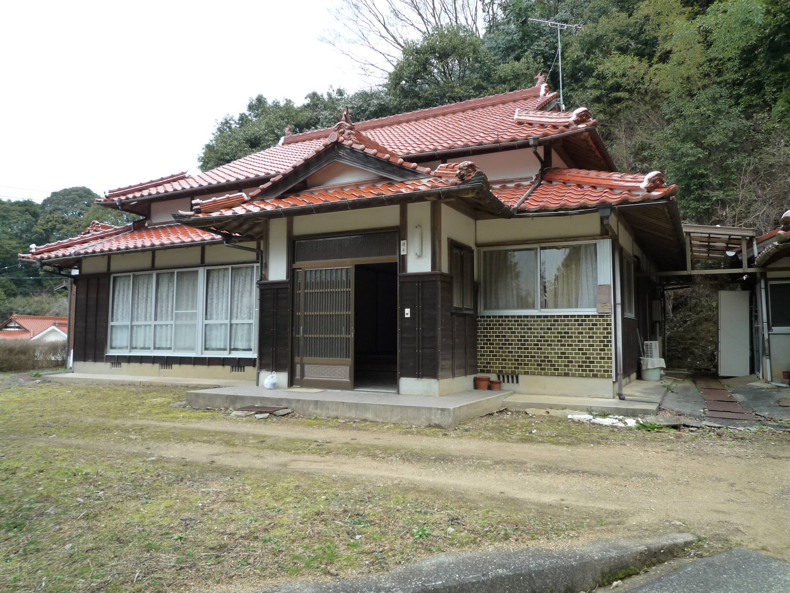 ★契約済★ 美祢市秋芳町秋吉 売家 自然感じる和風住宅の外観
