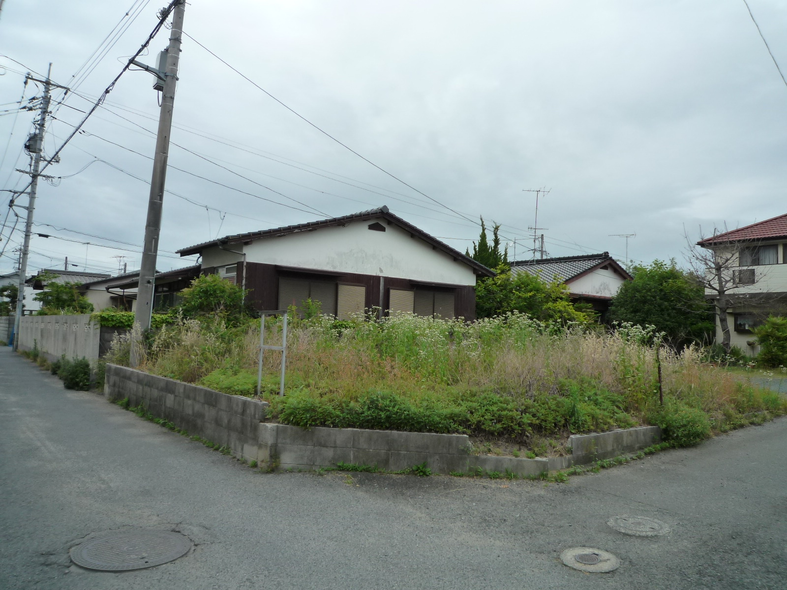 東藤曲二丁目　売地　藤山小学校まで600ｍの外観