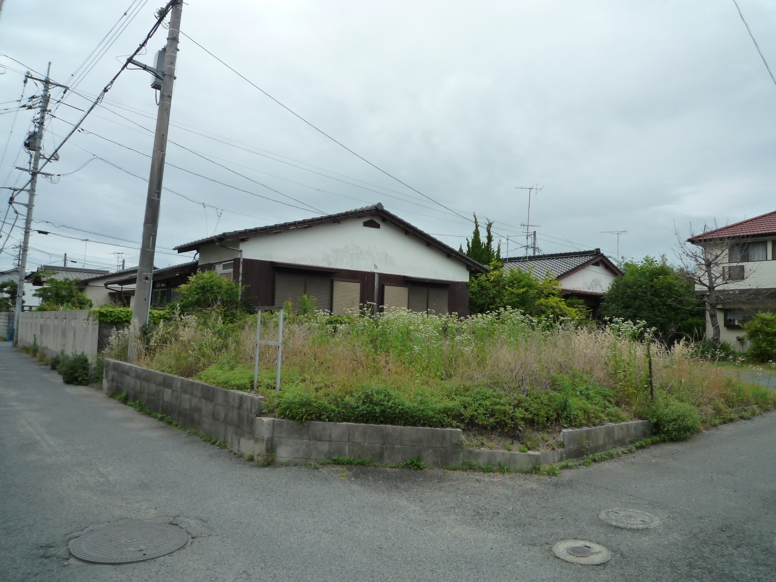 東藤曲二丁目　売地　藤山小学校まで600ｍの外観