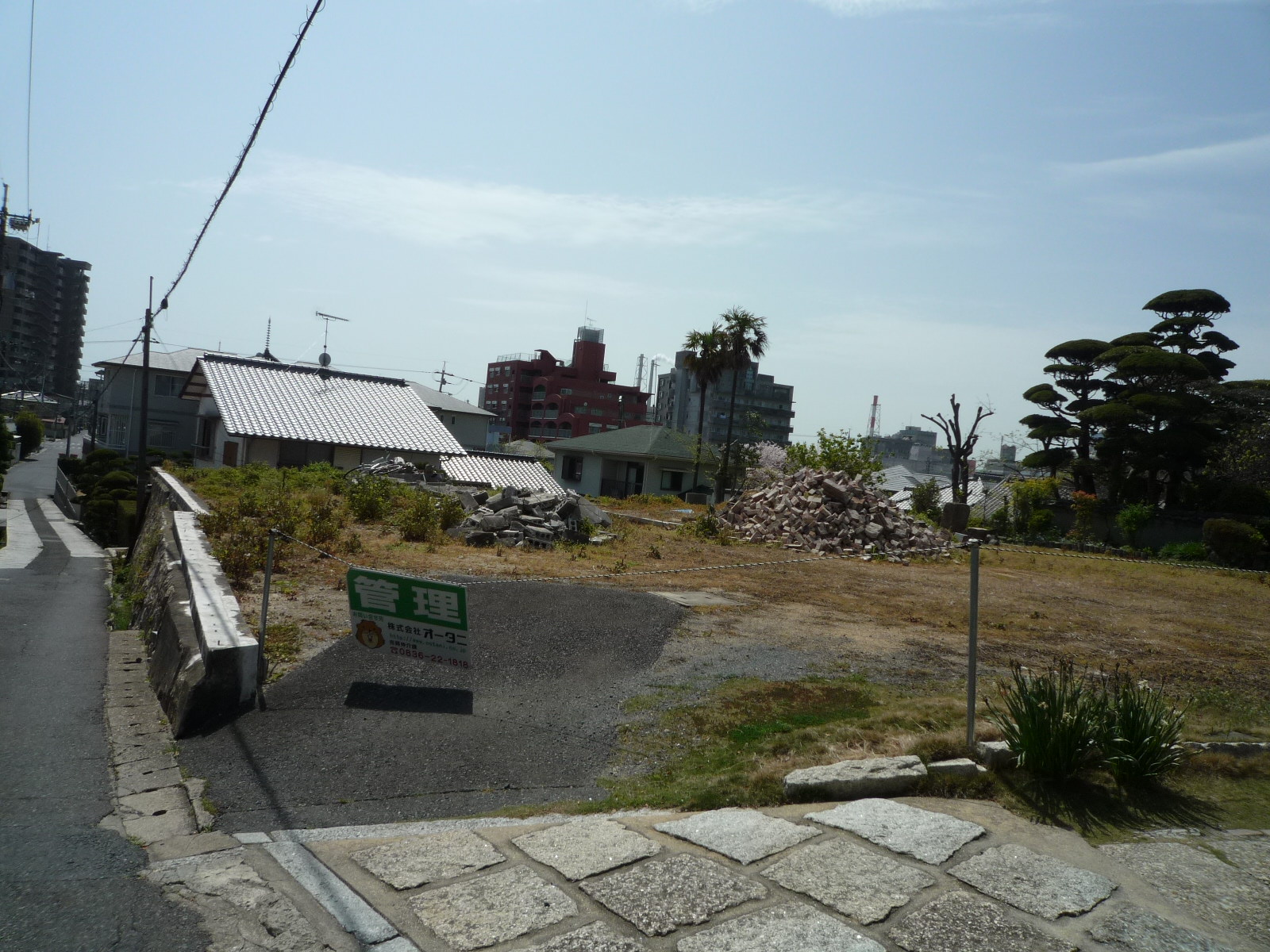 島二丁目　売地の外観