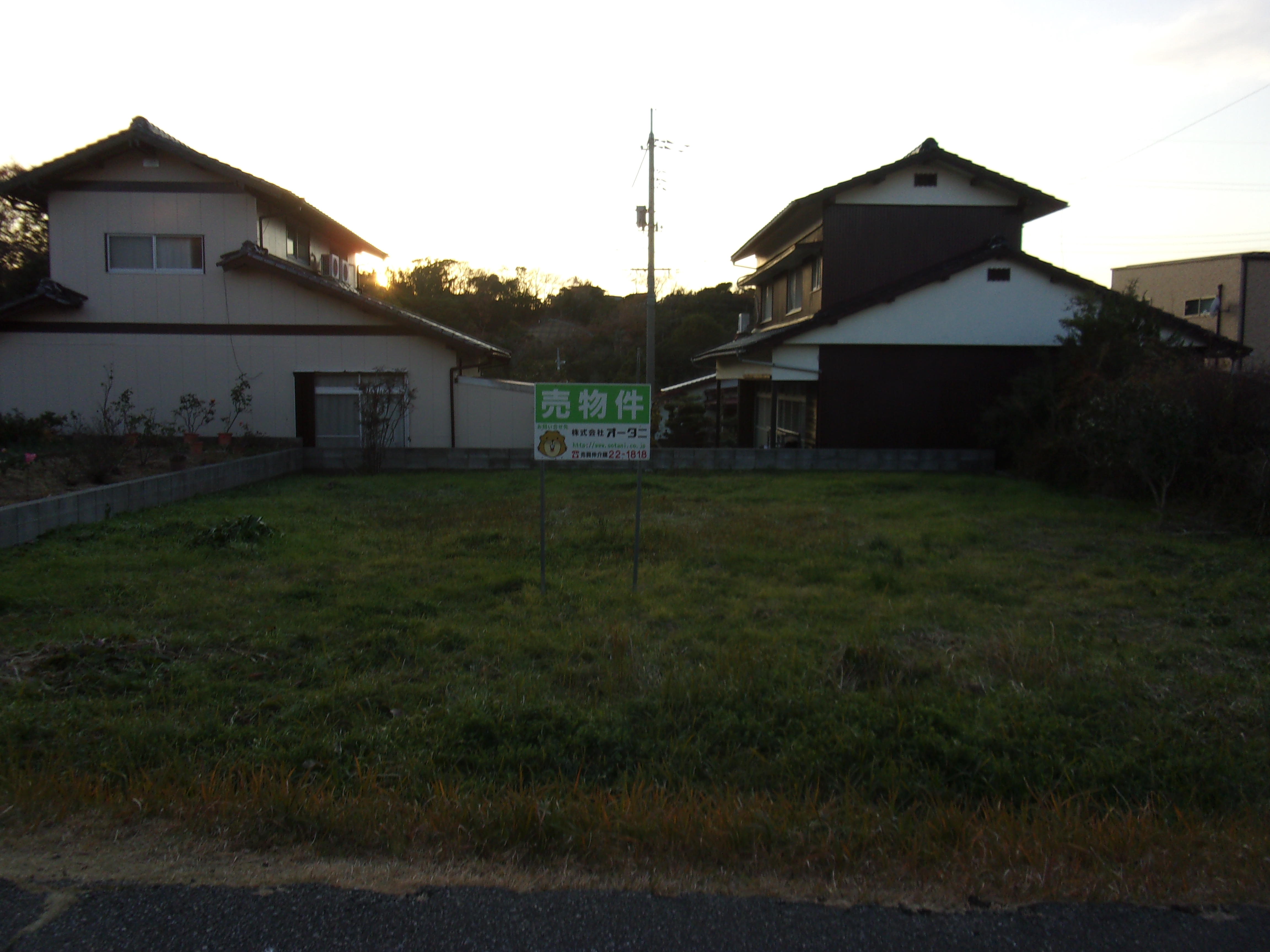 ◆値下げしました◆　今村北一丁目　売地の外観