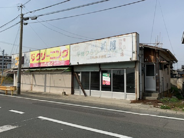 今村北五丁目　売地（古家付現況渡し）の外観