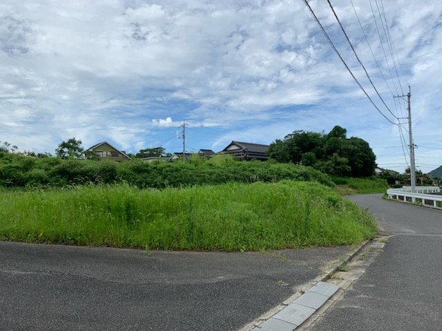 東岐波　売地の外観