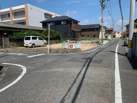 松山町五丁目　売地の外観