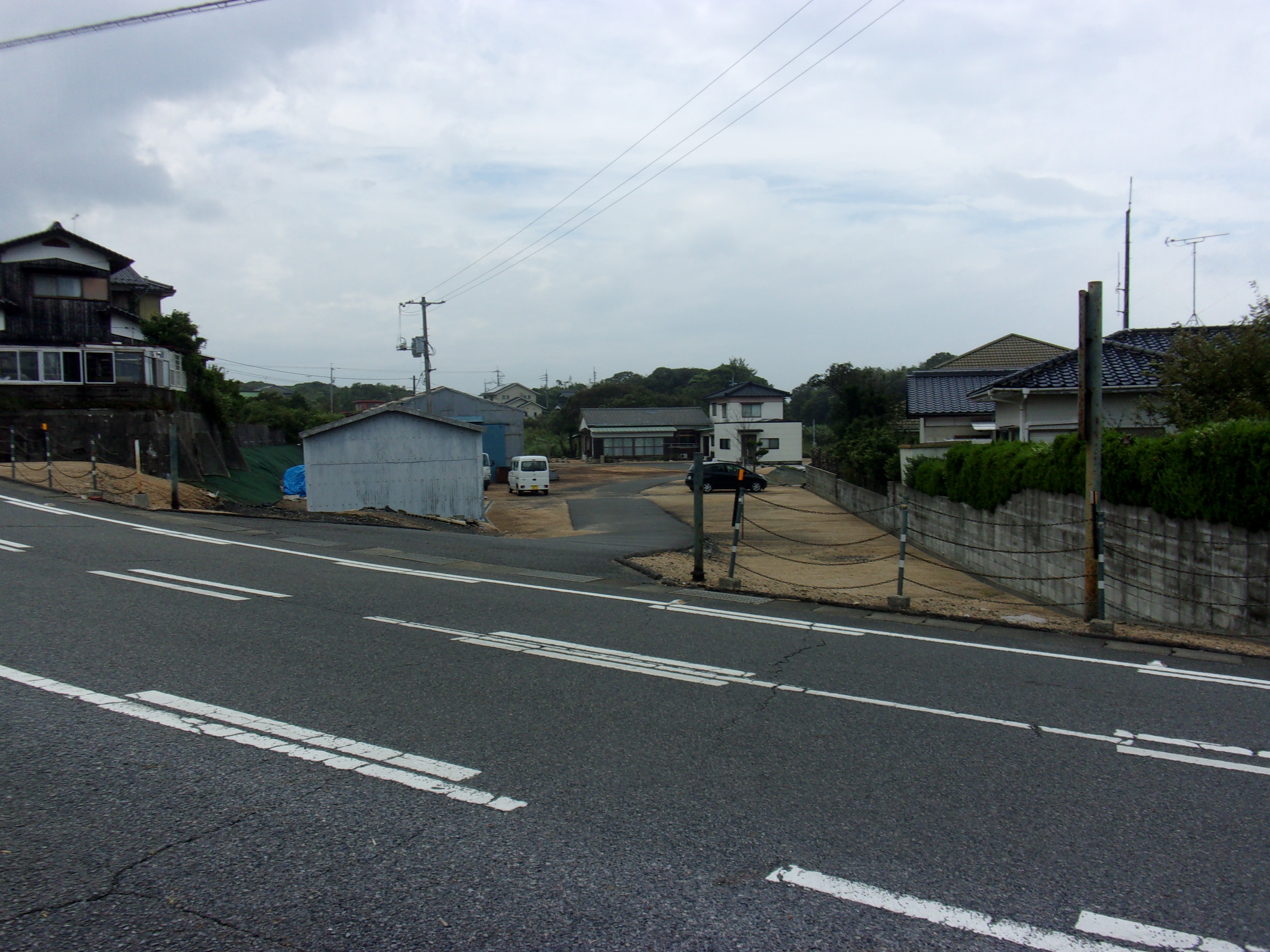 ◎事業用◎東岐波　居宅・事務所・倉庫の外観