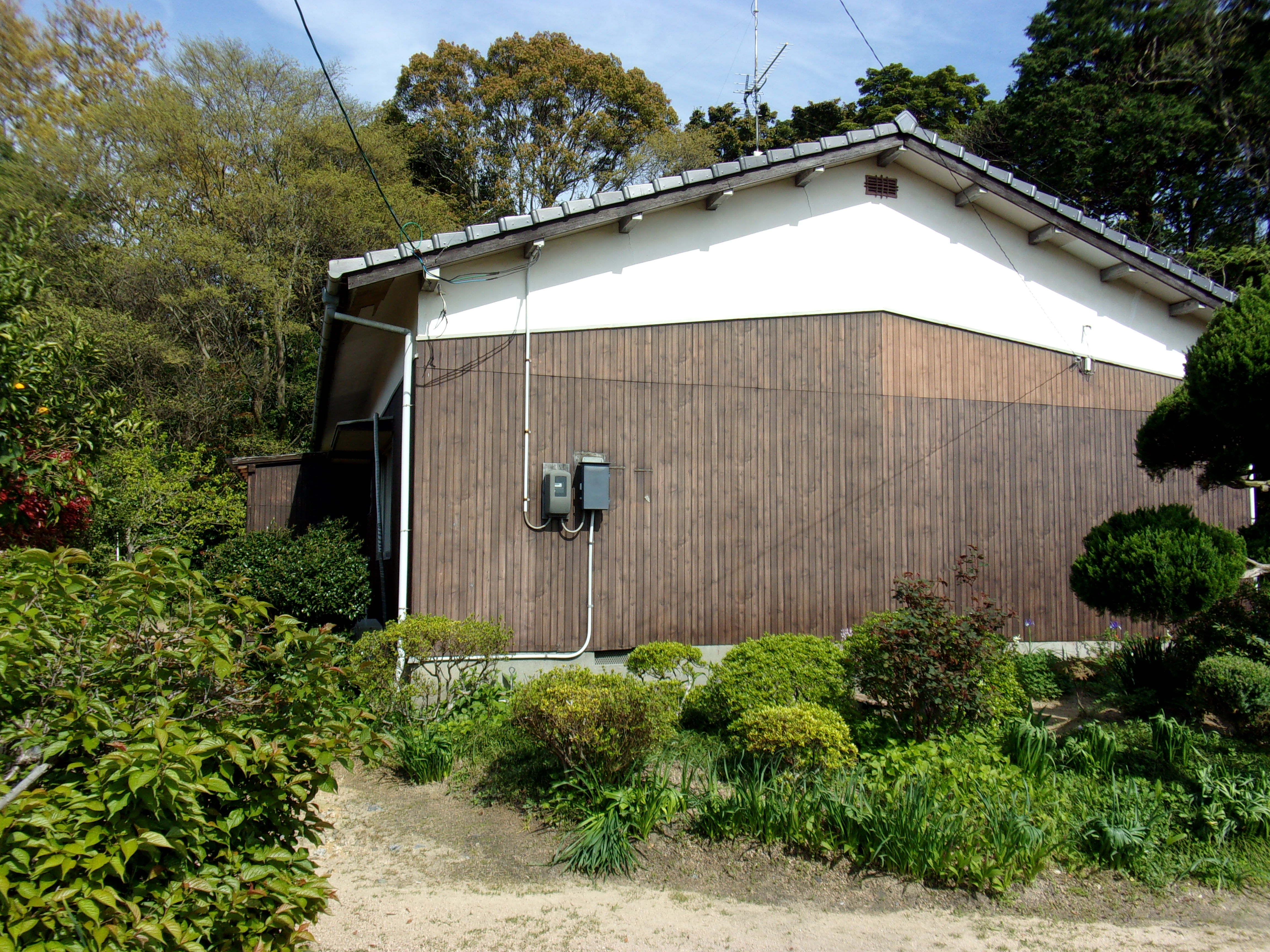 西岐波　売家の外観