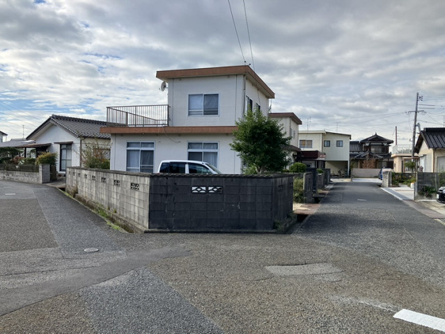 厚南中央五丁目　売地　古家付現況渡しの外観