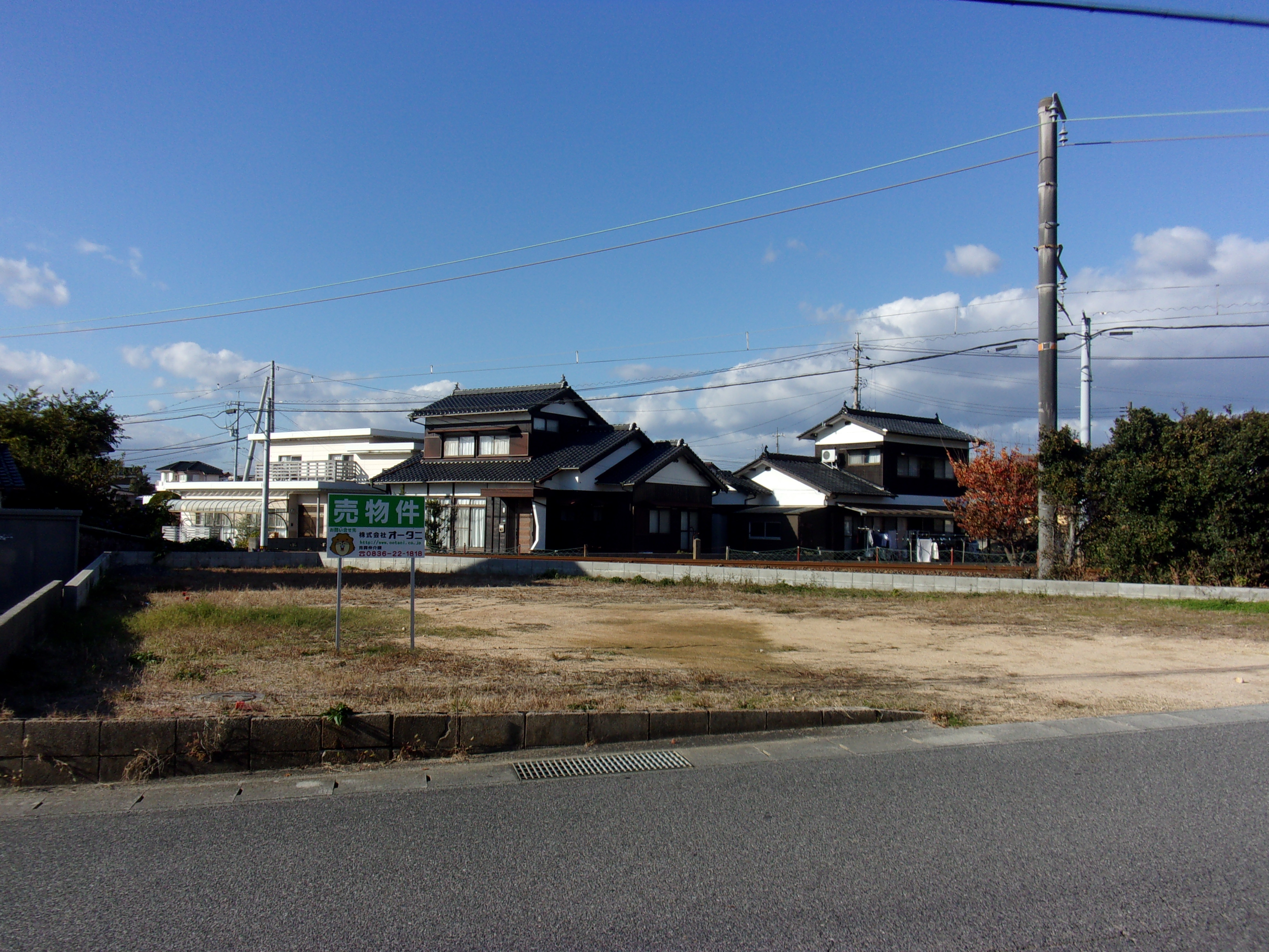 亀浦五丁目　売地の外観