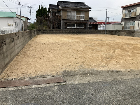 鴨庄　売地の外観