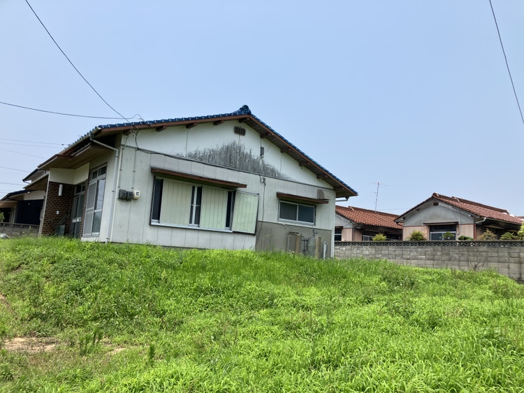 東岐波　売地　古家付現況渡しの外観