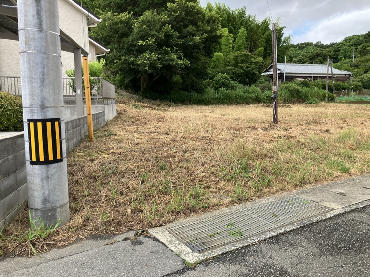 小串　売地の外観