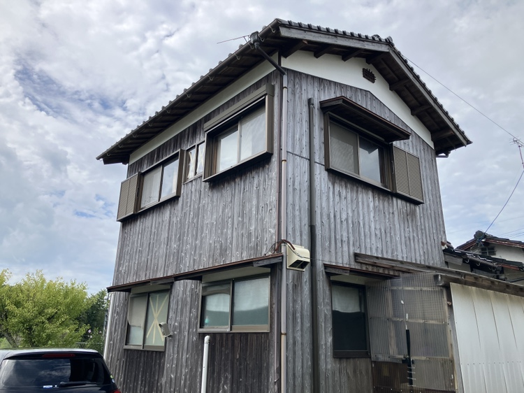 西岐波（岡の辻）　売家の外観