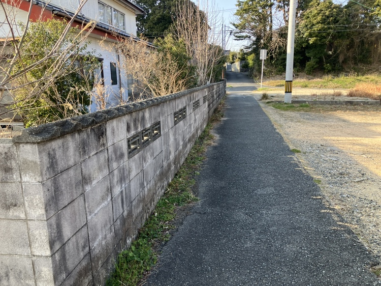 草江二丁目 売地 古家付現況渡しの外観