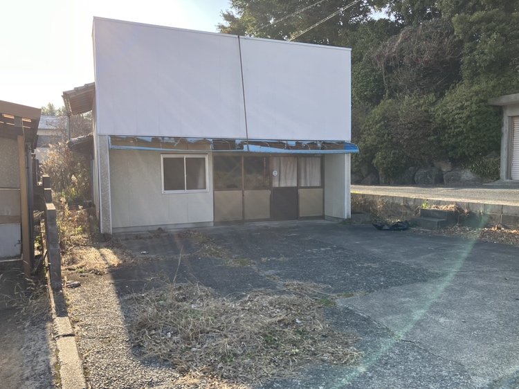 草江二丁目 売地 古家付現況渡しの外観