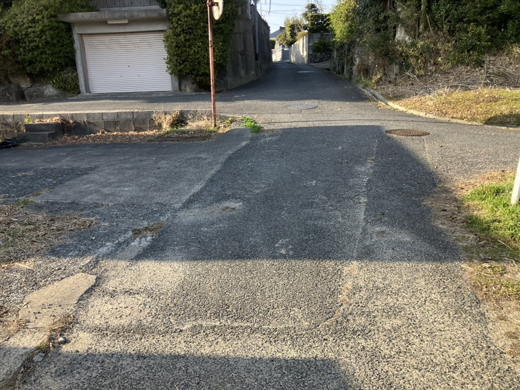 草江二丁目 売地 古家付現況渡しの外観