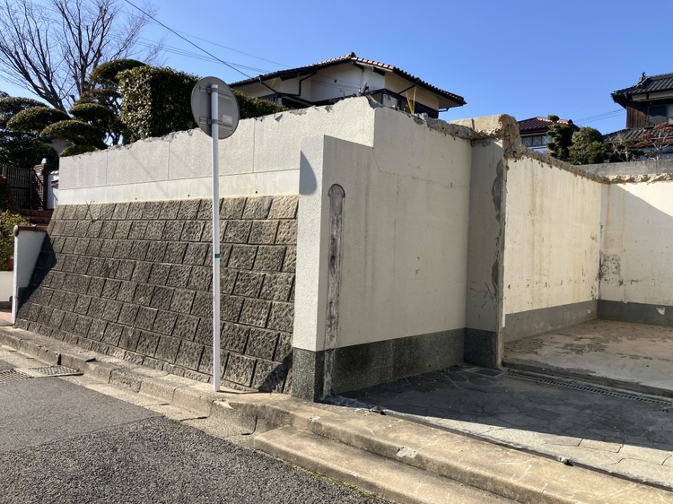 東小羽山町二丁目　売地の外観